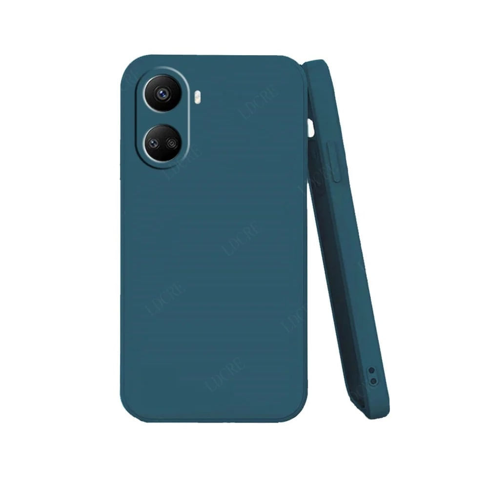 Funda Case para Huawei Nova 8i Soft Feeling Antishock Azul Resistente ante Caídas y Golpes