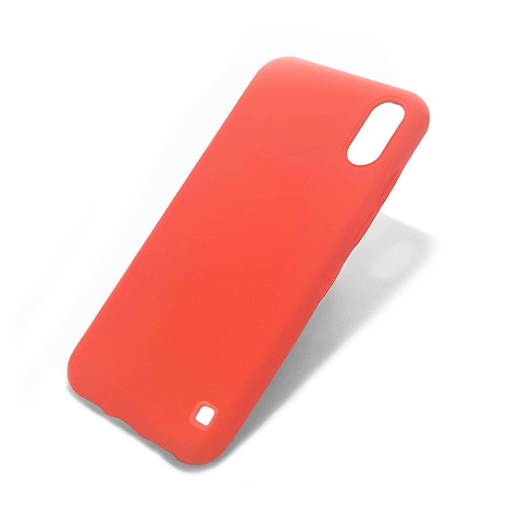 Funda de Samsung A10 Soft Feeling Antishock Rojo Resistente ante Caídas y Golpes