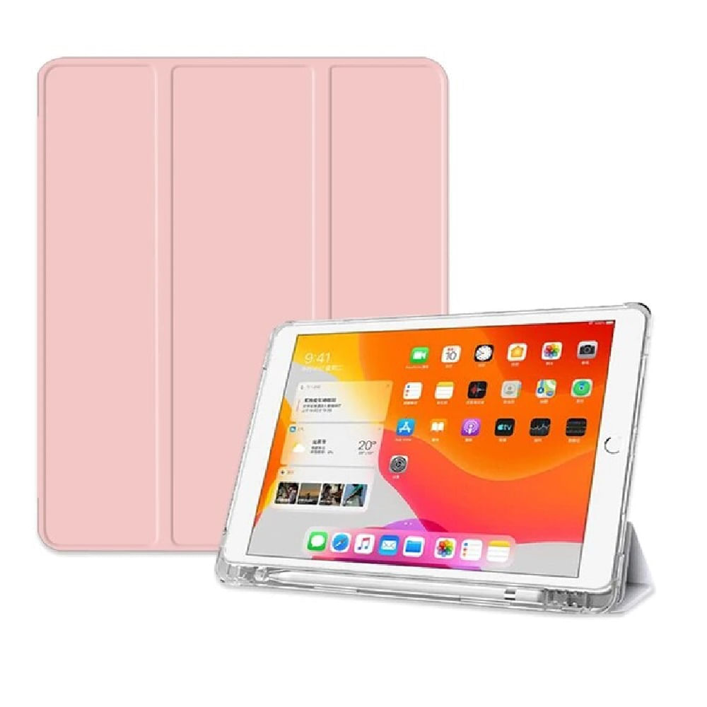 Funda para iPad Pro 11 2020 11"" con Portalápiz Rosada Resistente a Caidas y Golpes