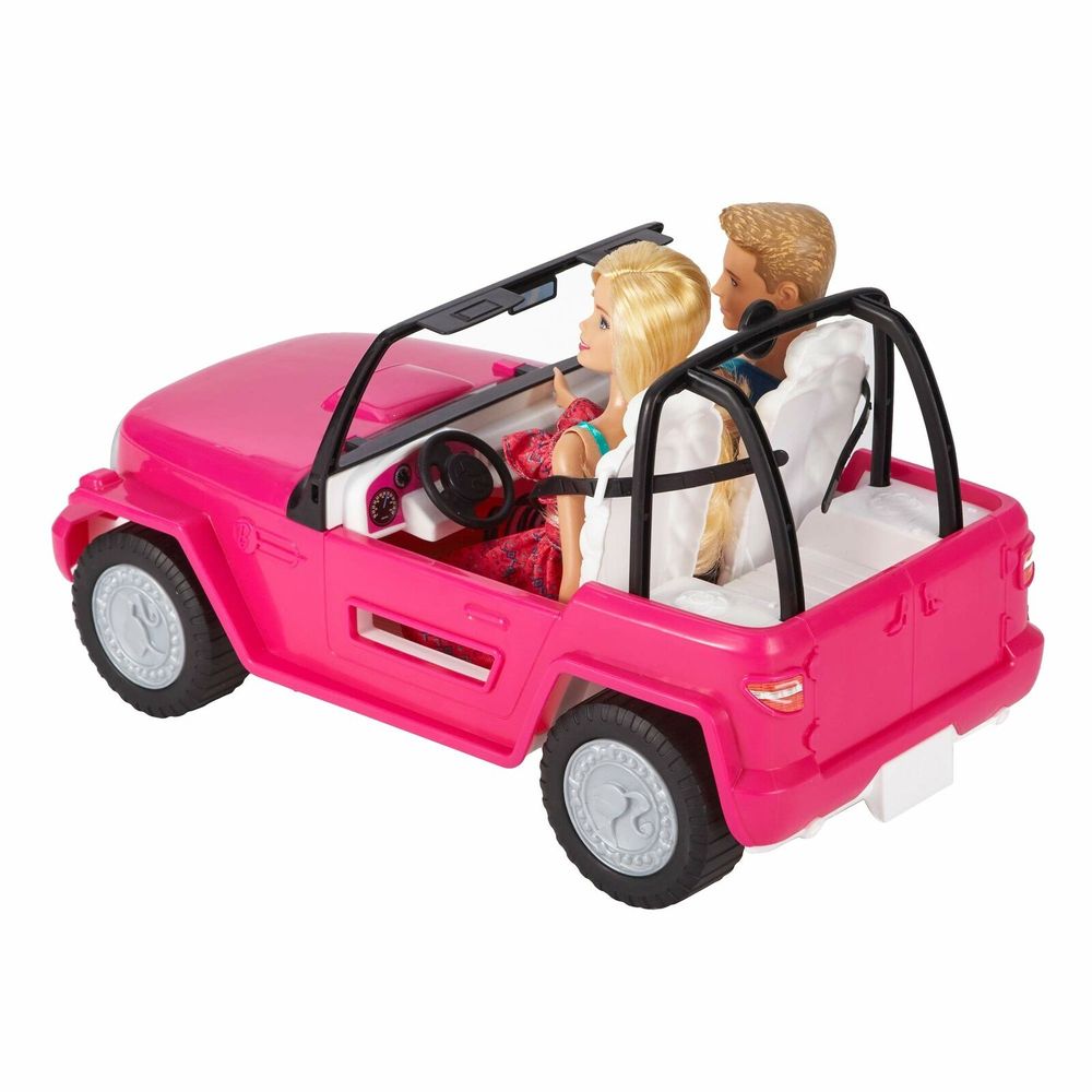 Wheels Barbie Car Jeep De Barbie Barbie Purple Jeep – Treehouse Toys