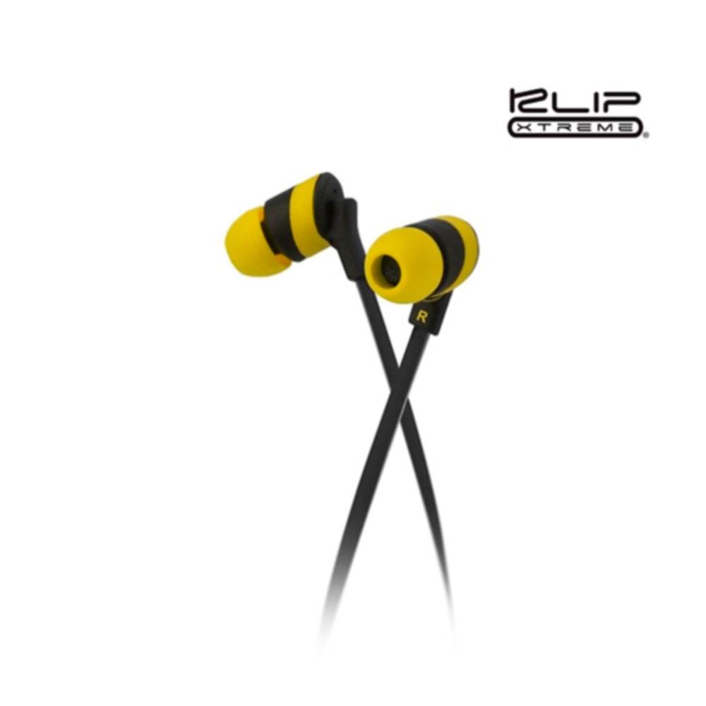 Audifonos Internos Klip Xtreme KolorBudz 3.5mm Amarillo KHS-625YL