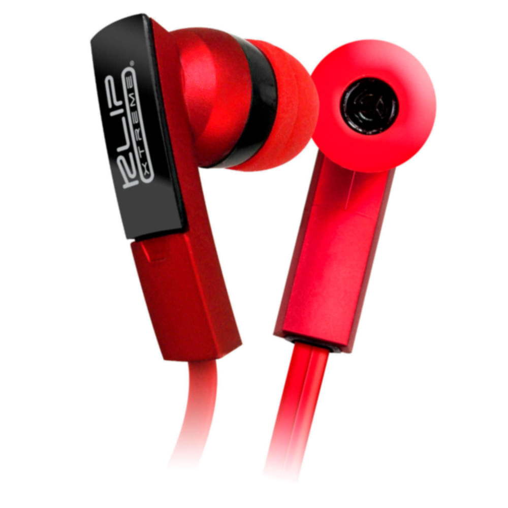 Audifonos Klip Xtreme BeatBuds Estereo Premium Control Microfono Rojo KHS-220