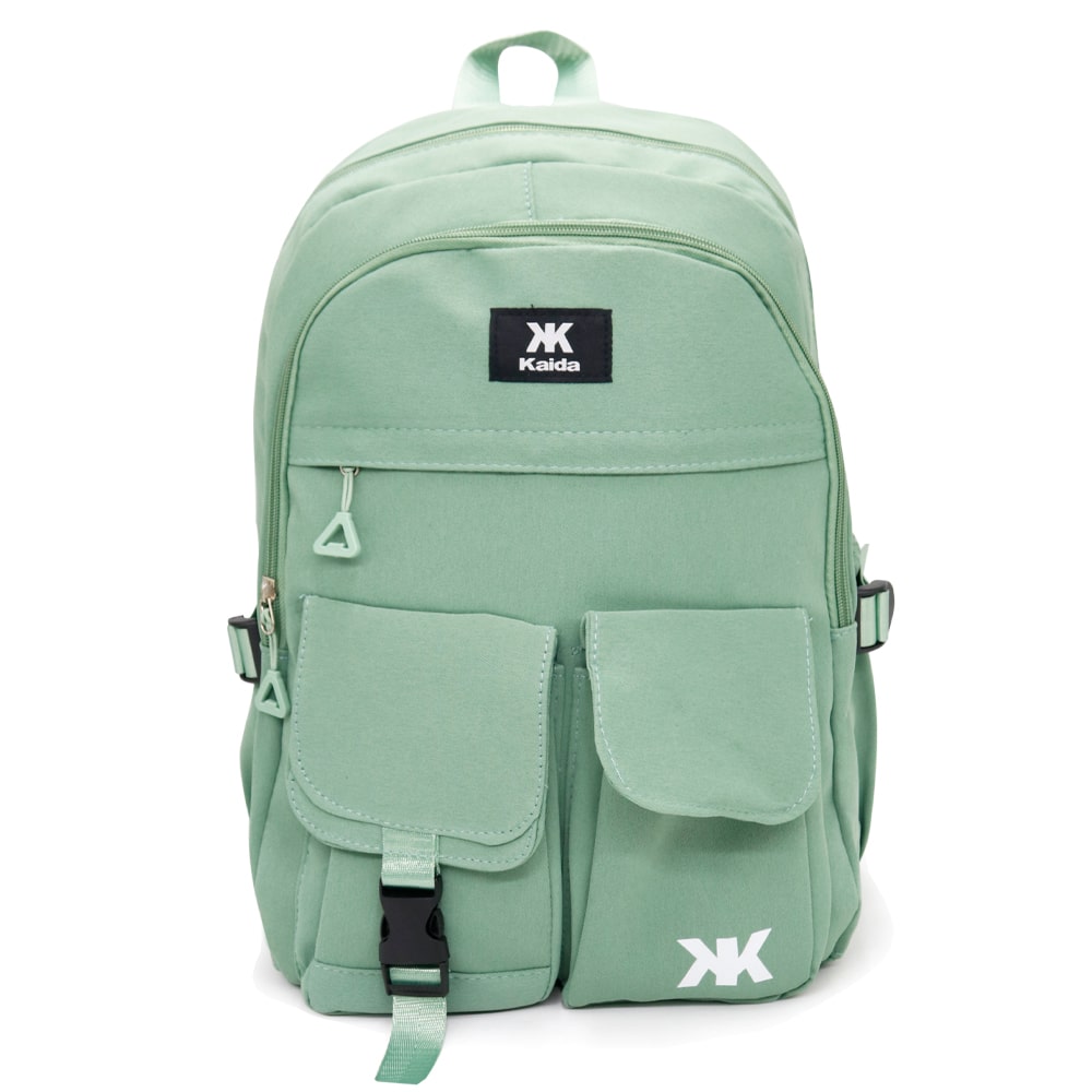 Traveler Pro mochila de viaje carry-on viral  con porta laptop —  Verde Menta — Kira Mood