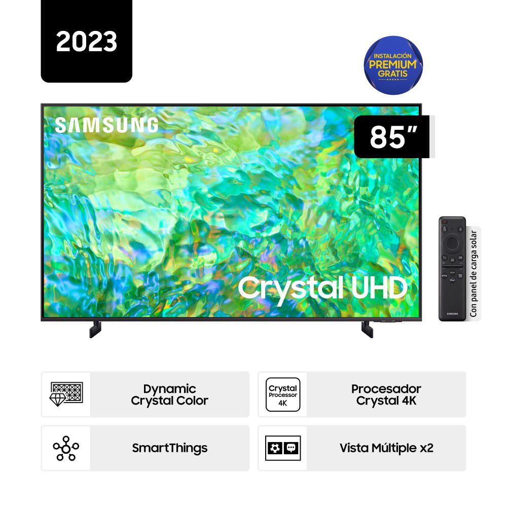 Televisor Samsung 85" UN85CU8000GXPE Crystal Ultra HD 4K