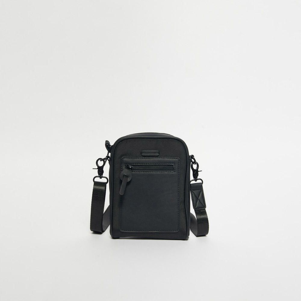 Morral Sfera Hombre Pequeño Nylon Black