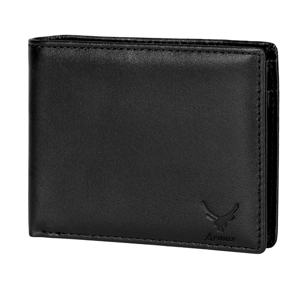 Billetera de Cuero Vacuno. ARMUZ con Protección RFID. Hombre 7328