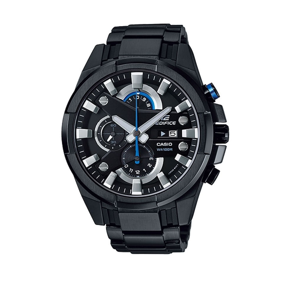 Reloj Casio Edifice Efr 540bk 1av Genuino para Caballero