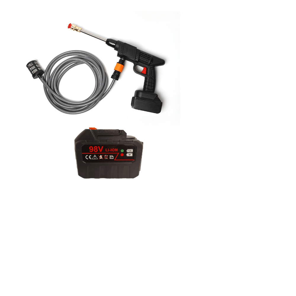 Hidrolavadora Portatil Recargable con bateria de 98V Bateria GRANDE