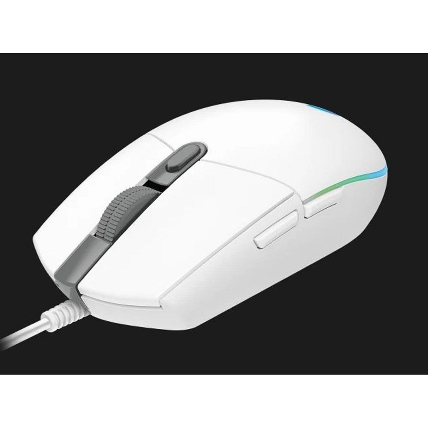 Mouse Logitech G203 Lightsync Optical 8000 Dpi Rgb White Oechsle