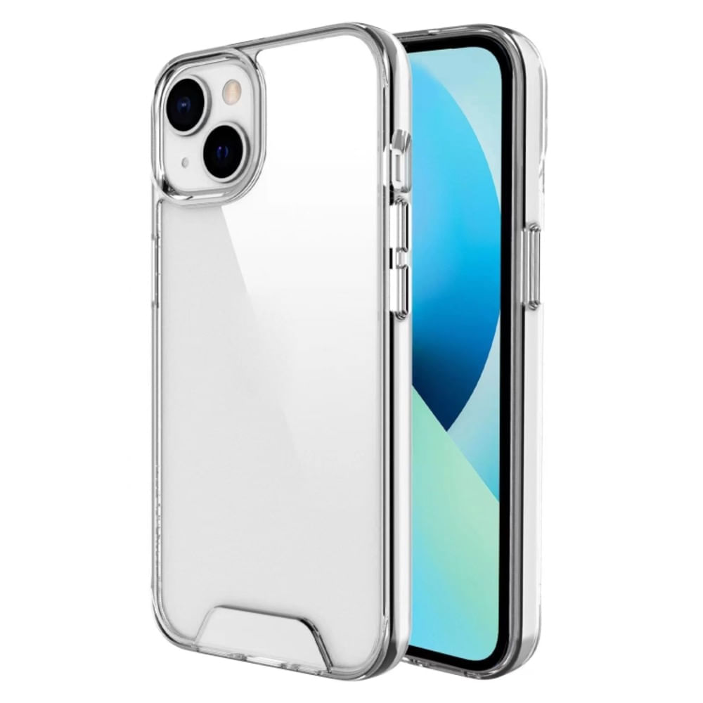 Funda Case para iPhone 13 Mini Space Original Transparente Resistente ante Caídas y Golpes