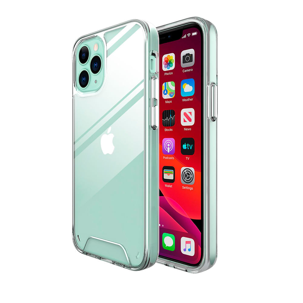 Funda para Oppo A17 Space Original Transparente Antishock Resistente ante Caídas y Golpes