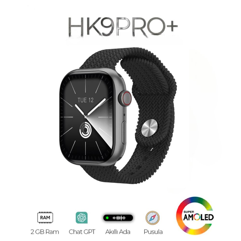Smartwatch HK9 PRO+ 3ra Generacion + PLUS Chat GPP