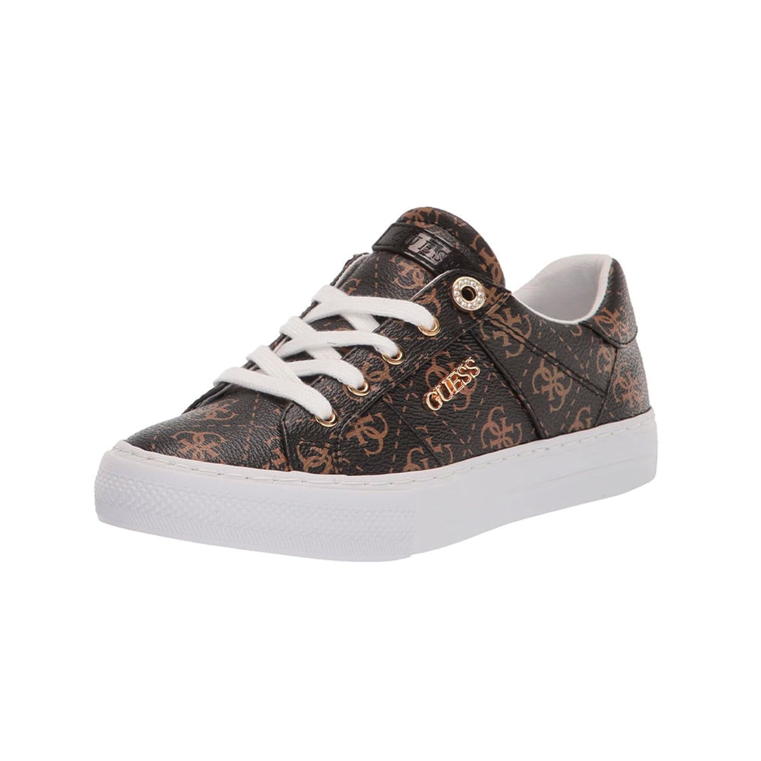 Zapatillas Guess Blancas y Marrones