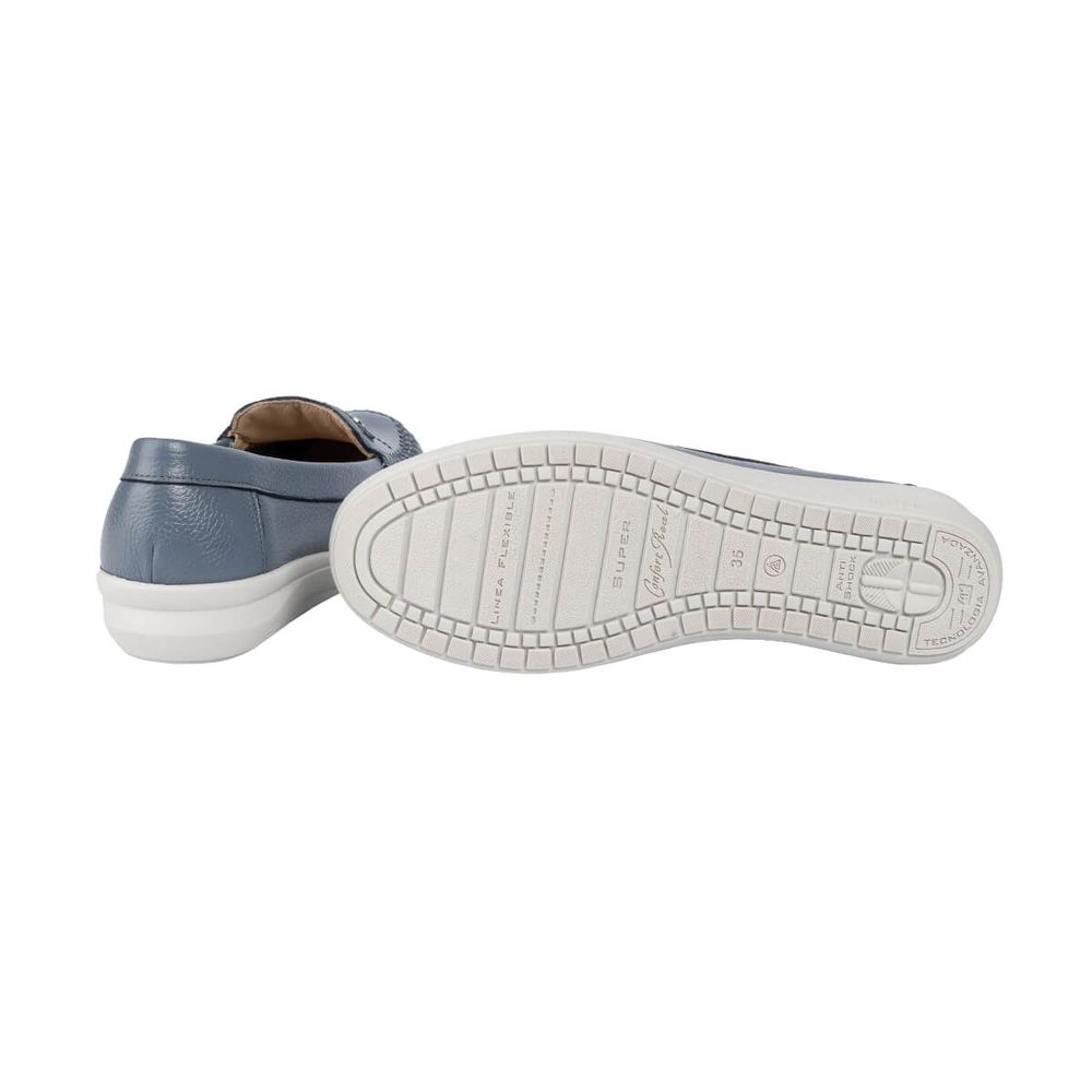 Mocasines Rossalyn MELEK-1112 Celeste Talla 38 I Oechsle - Oechsle