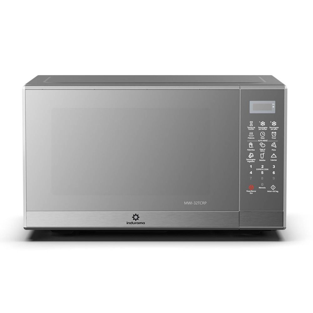 Horno Microondas 32 Lts Indurama MWI-32TCRP Silver