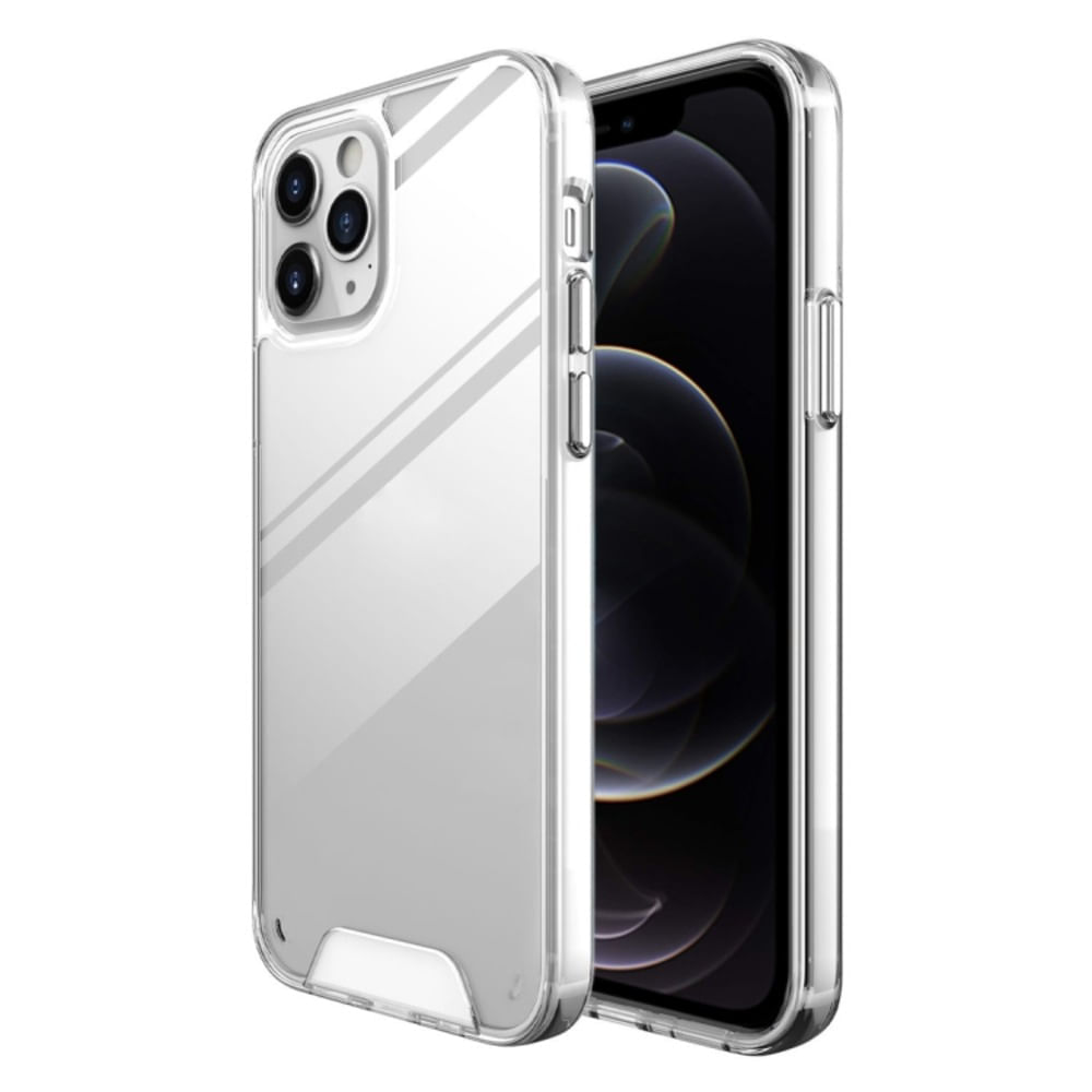 Funda Case para iPhone 12 Pro Space Original Transparente Resistente ante Caídas y Golpes