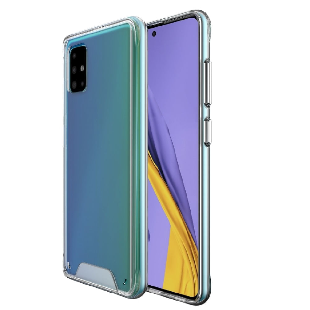 Funda for Samsung A51 Space Original Transparente Antishock Resistente ante Caídas y Golpes