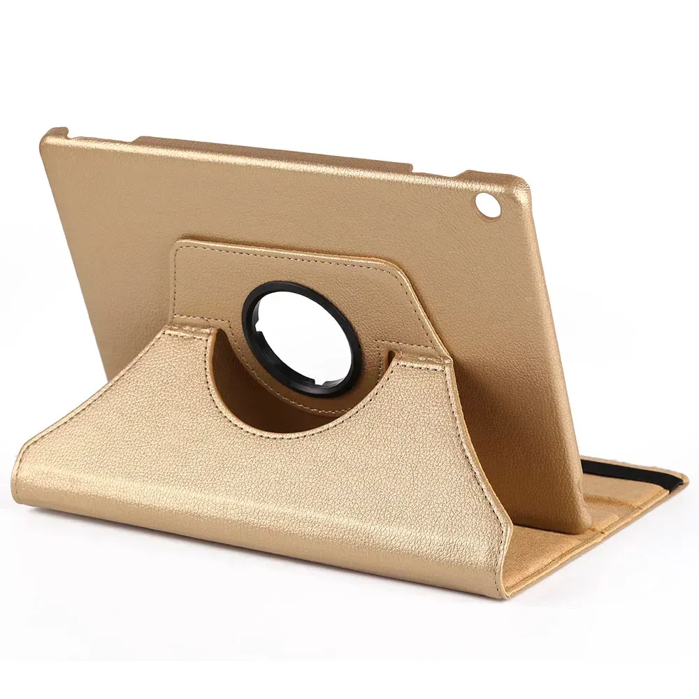 Funda para iPad Mini 6 8.3" Flipcover Giratorio Dorada Resistente a Caidas y Golpes