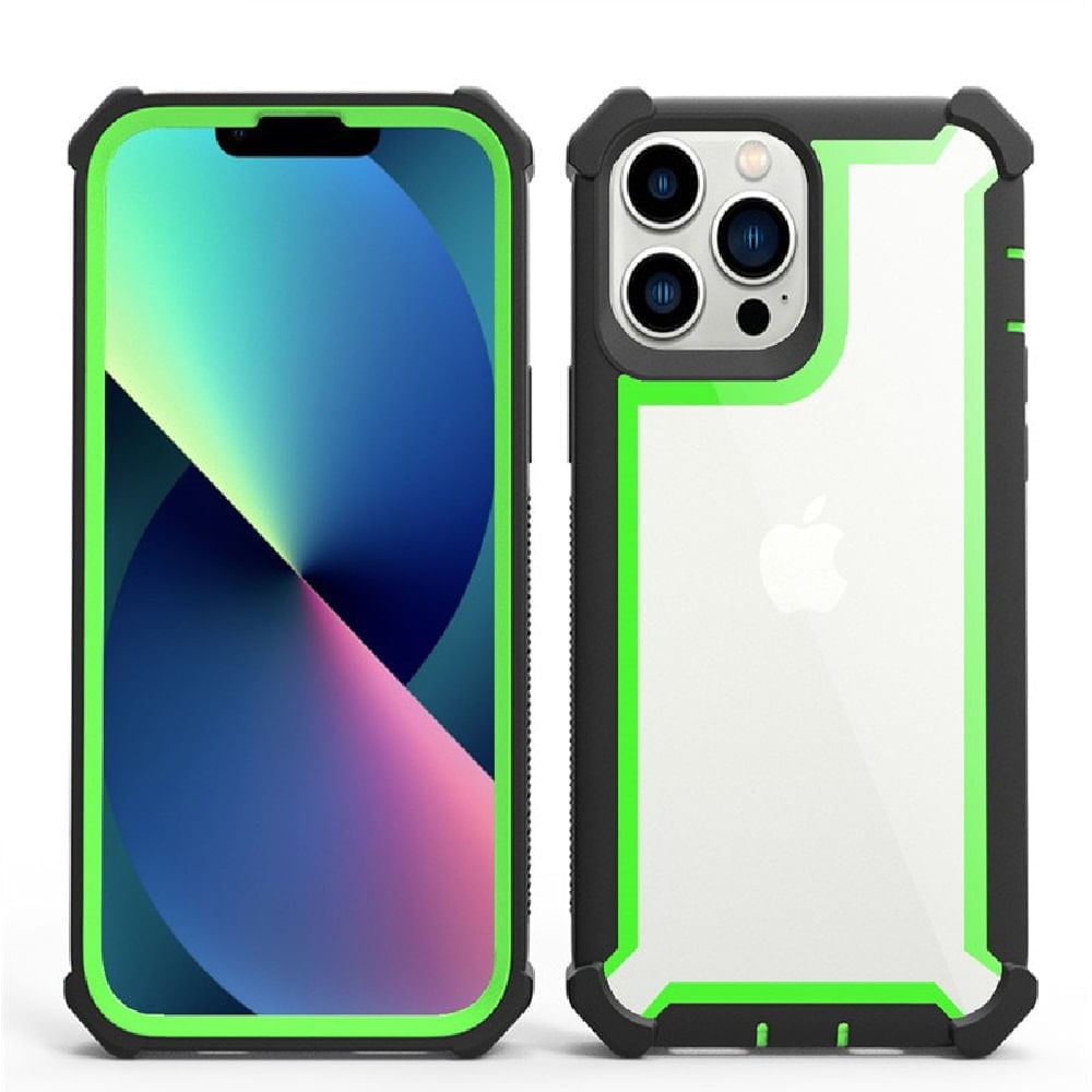 Funda Case de Samsung A51 Bumper Antishock Verde Resistente ante Caídas y Golpes