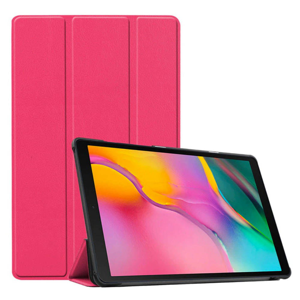 Funda para Ipad Pro 10.5""- A1701 Imantada Fucsia Resistente a Caidas y Golpes