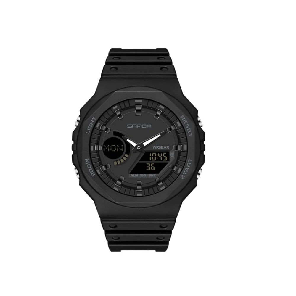 Reloj deportivo hombre sanda 6016 ligero resistente VATYERTY