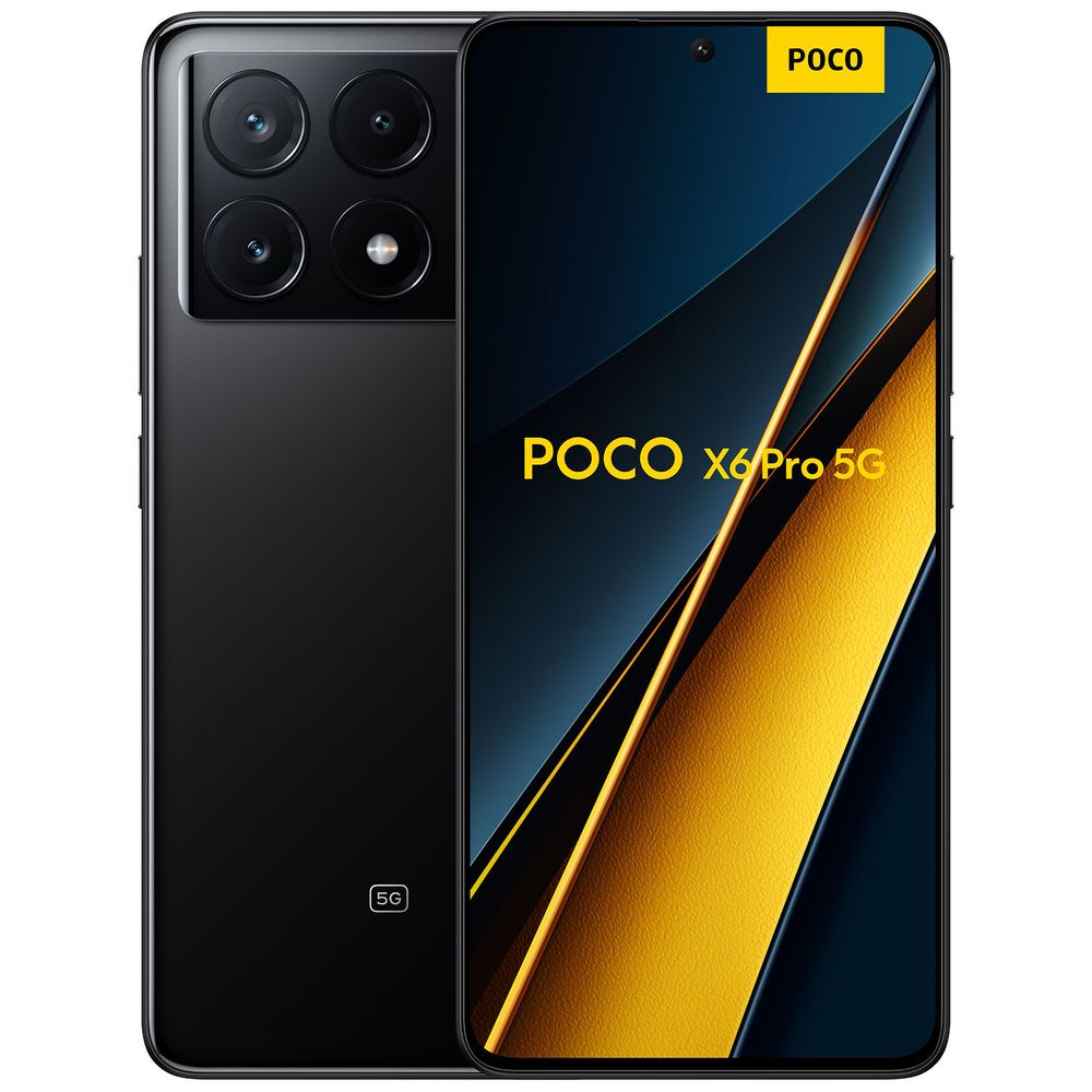 Xiaomi Poco X6 Pro 5G 256GB 8GB RAM -  BLACK
