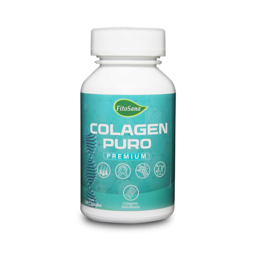Cápsulas Colagen Puro Premium Fitosana 100u