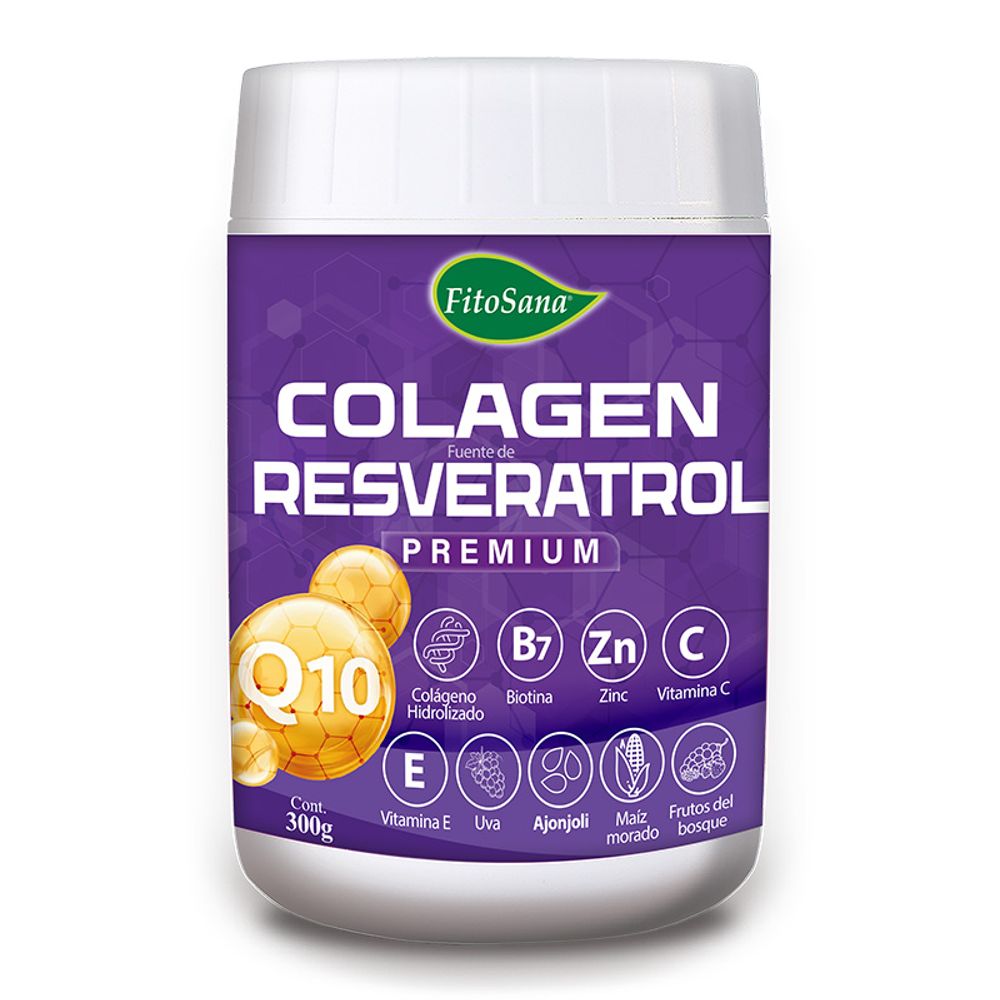 Colagen Resveratrol + Q10 Fitosana 300gr
