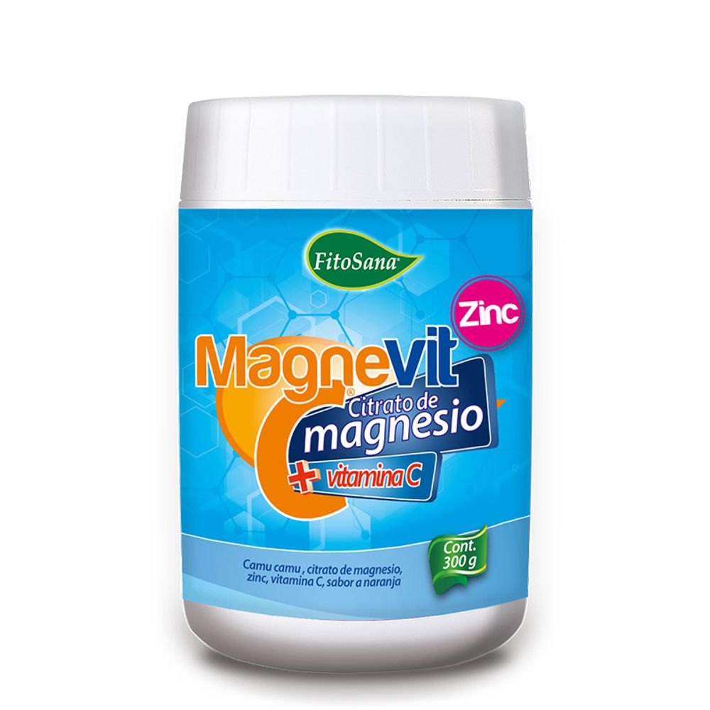 Citrato de Magnecio y Vit C Magnevit Fitosana 300gr