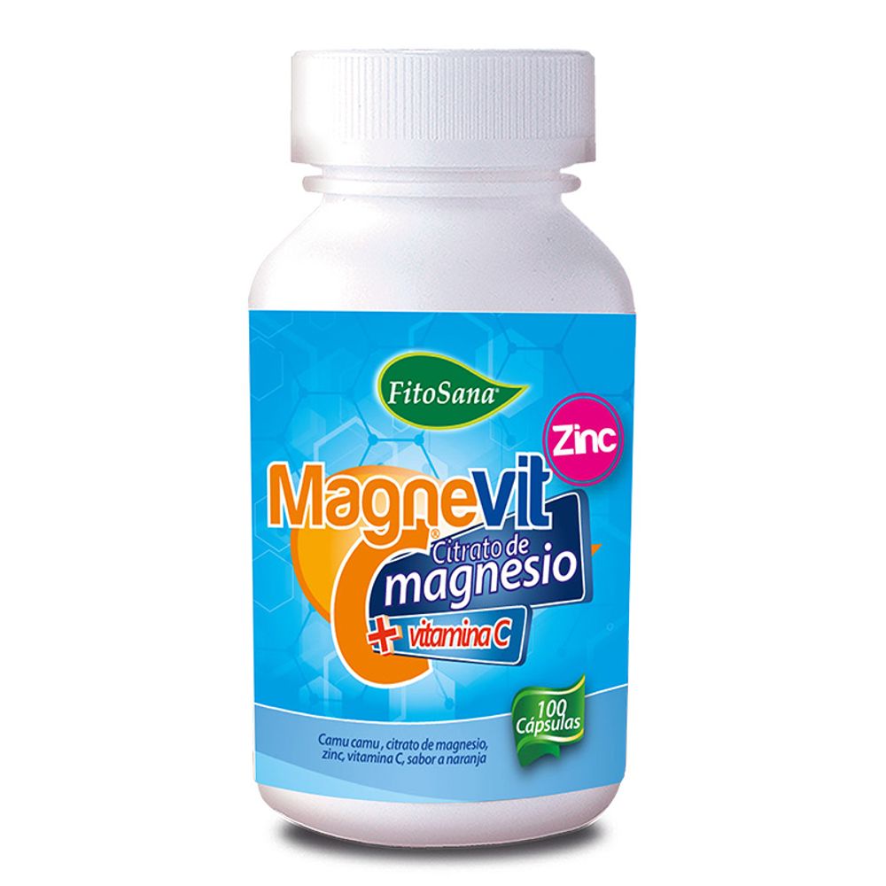 Cápsulas Magnevit C Fitosana 100u