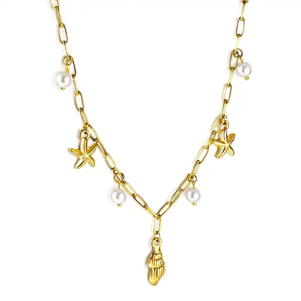 Collar Caracola De Mar Waterproof