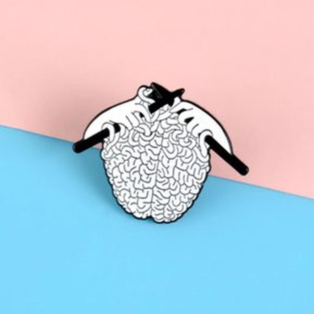 Pin Pines De Metal Tejiendo Cerebro