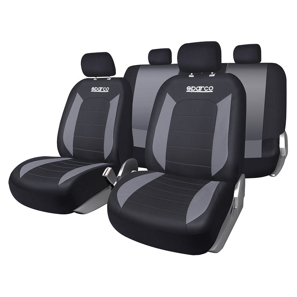 Funda de Asiento Sparco Negro Sps426gr Gris