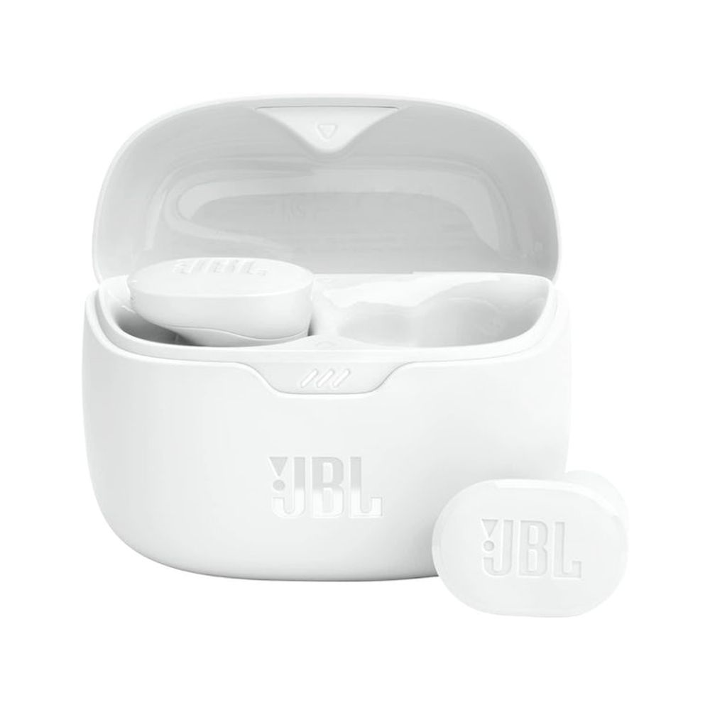 Jbl Tune Buds - Auriculares Inalámbricos Con Cancelación De Ruido (Blanco), Pequeños