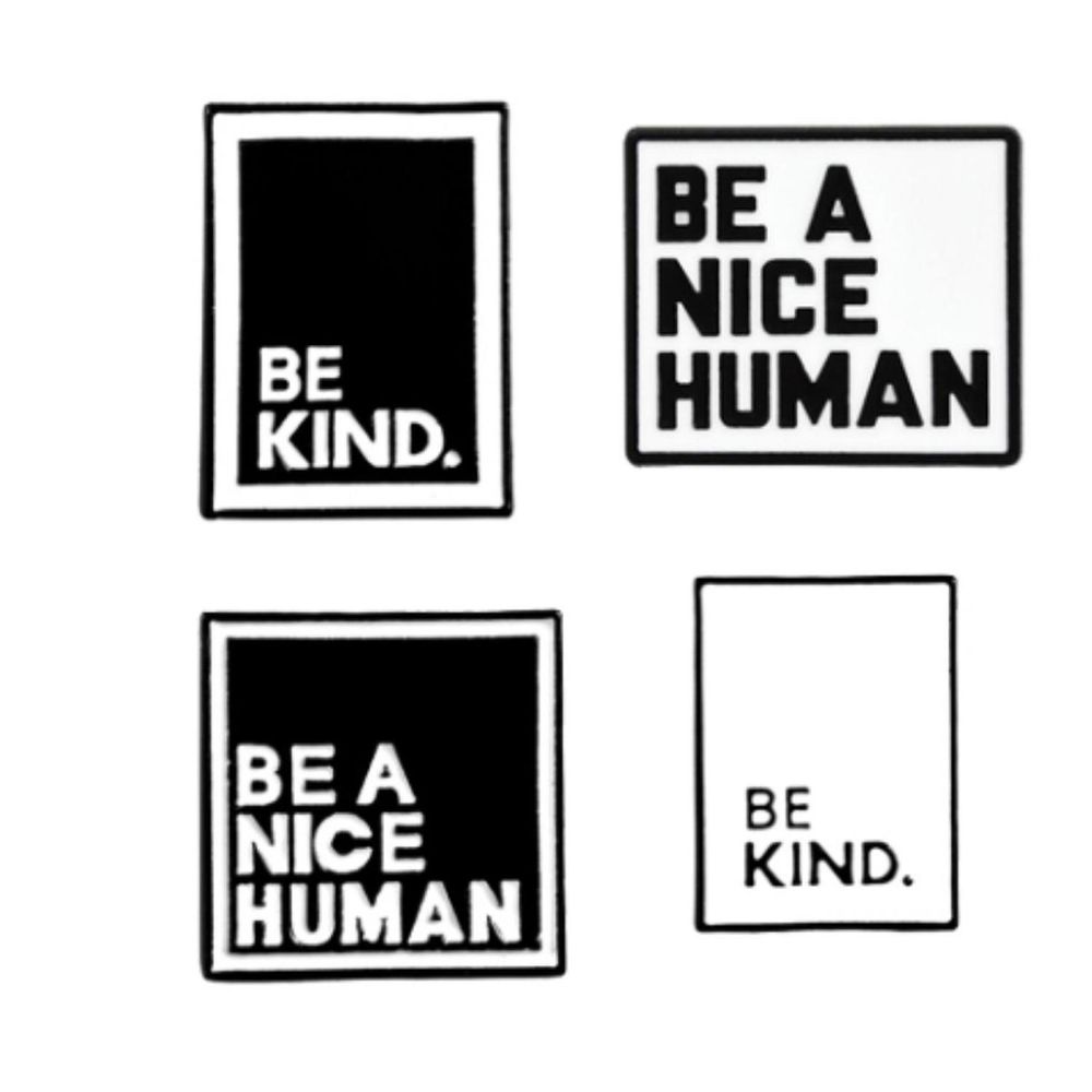 Pines de Metal Be Kind Packx4
