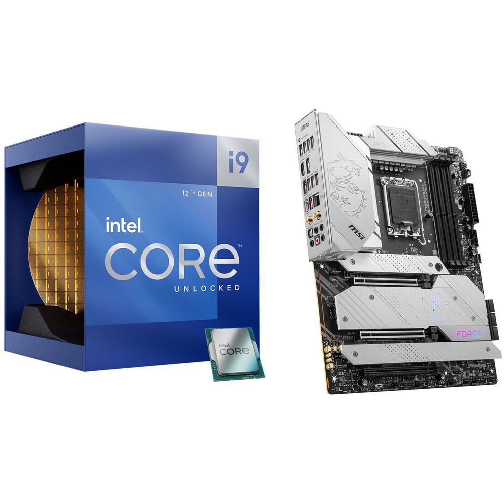 Bundle Procesador Intel Core I9 12900K 3.2 Ghz 16 Core Lga 1700 Y Placa Madre Msi Mpg Z690 Force Wif