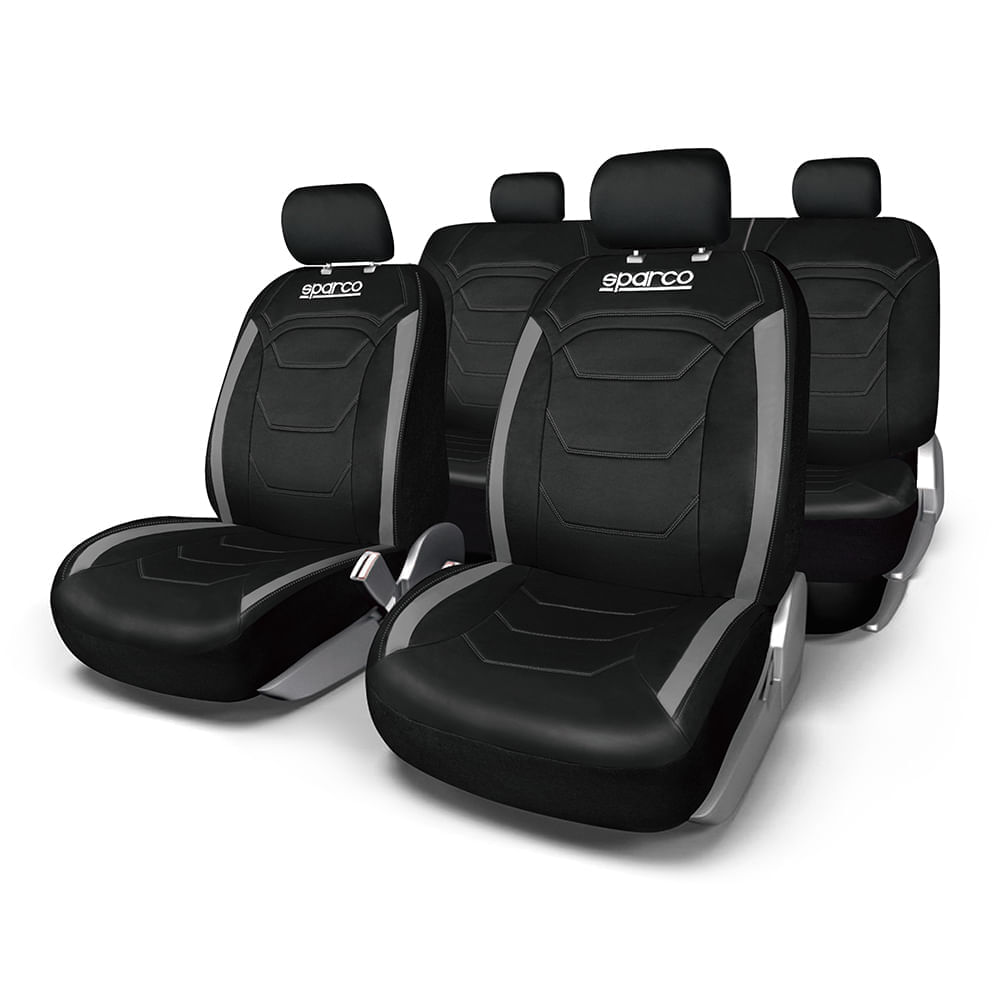Funda de Asiento Sparco Negro Sps406gr Gris