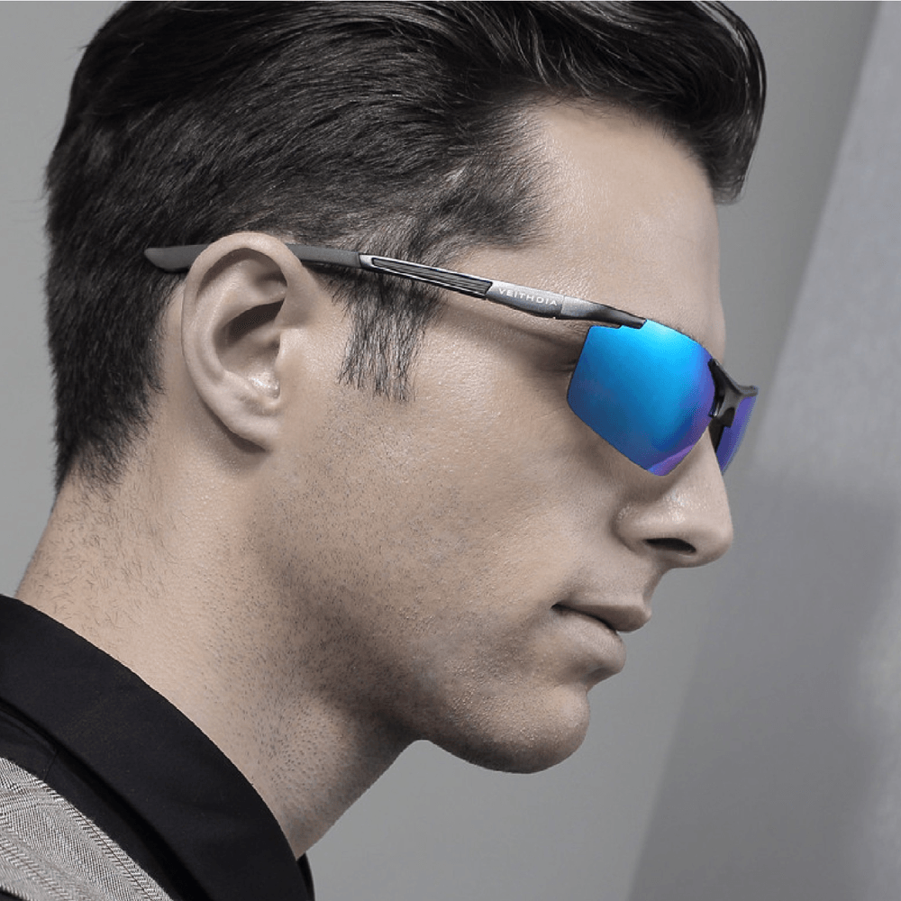 Gafas Azul Polarizado UV400 Hombre Regalo Veithdia Mod 6588