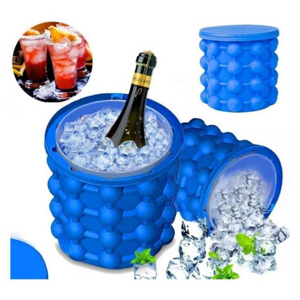 Hielera de Silicona Ice Cube - Hielera Cubera Molde de hielo