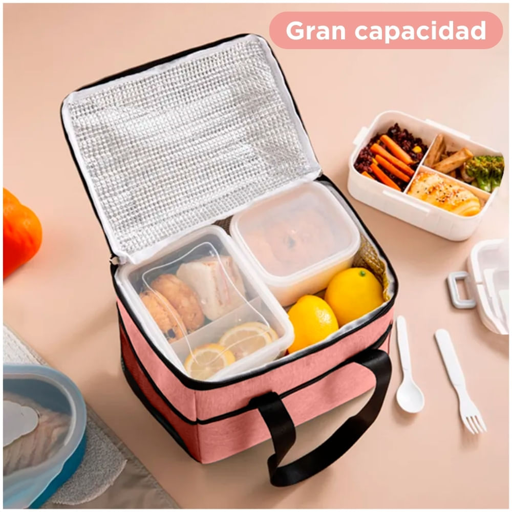 Una bolsa térmica para llevar tu comida al trabajo cómodamente