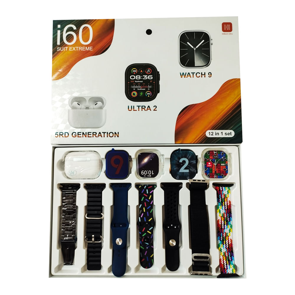 Smarwatch I60 Suit Extreme Negro