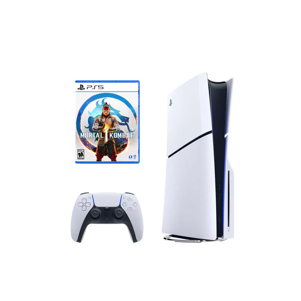 Play Station 5 Slim Lectora de Discos + Mortal Kombat 1