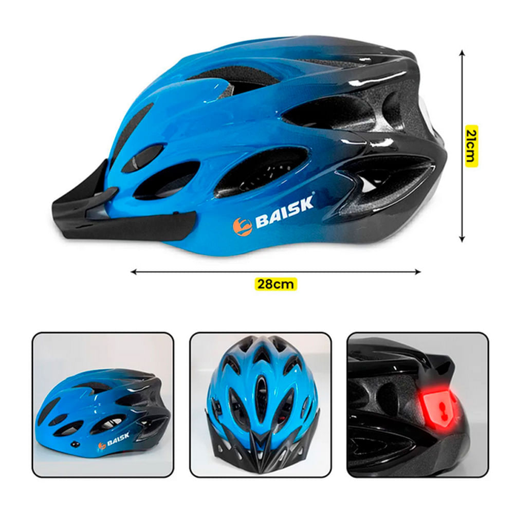 Casco de bicicleta para adultos con certificado CPSC con luz USB  recargable, casco de bicicleta para hombres y mujeres, ciclismo de  carretera y