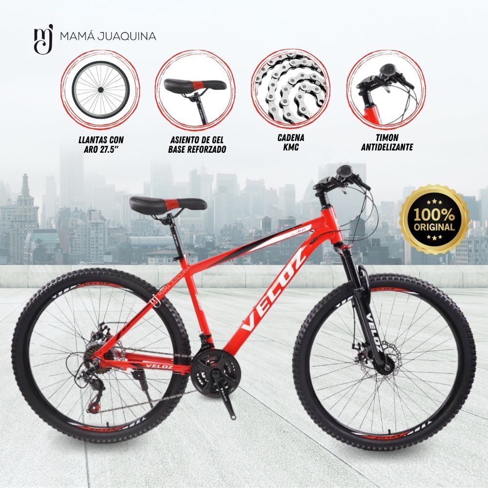 Bicicleta Deportiva Aro Pathway Rojo I Oechsle Oechsle