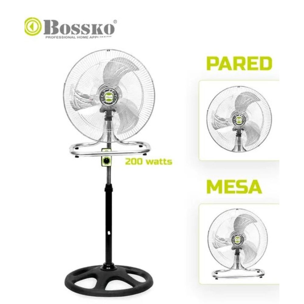 Ventilador 3 en 1 Bossko 18"" BK-8218VI