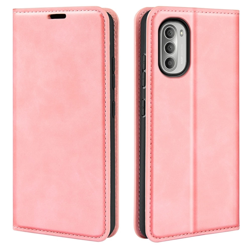 Funda Case for Motorola Moto G51 Flip Cover Rosa Antishock Resistente anti CAÍDAS y GOLPES