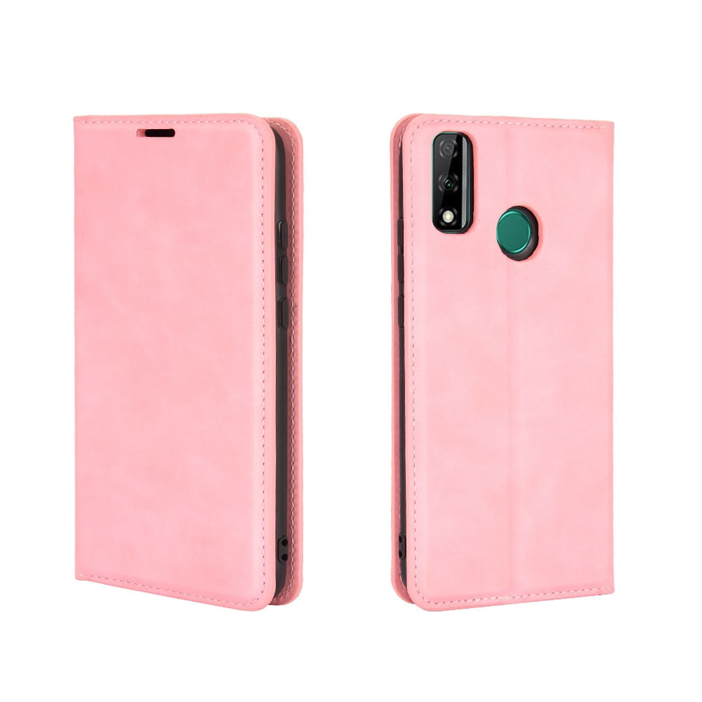 Funda Case para Huawei Y8S Flip Cover Rosa Antishock Resistente anti CAÍDAS y GOLPES