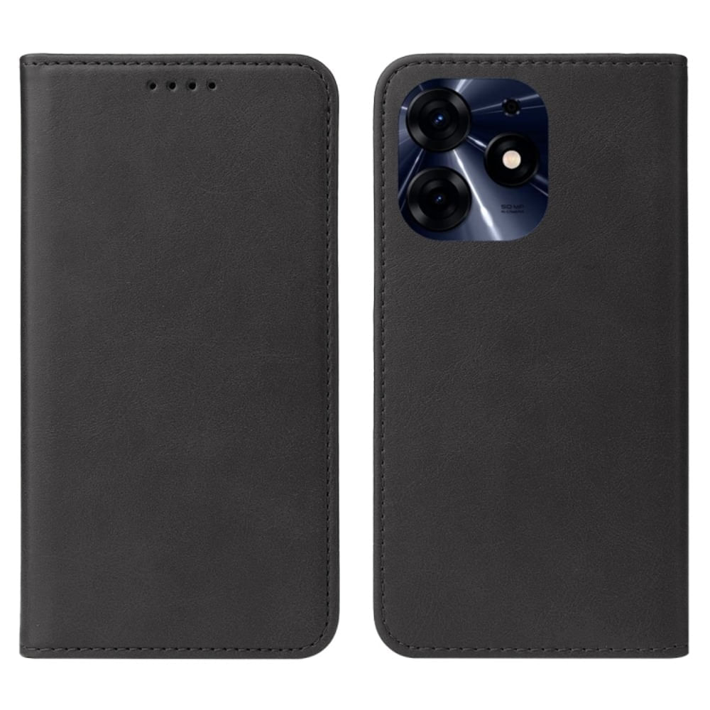 Funda para Tecno SPARK 10 Pro Flip Cover Negro Antishock Resistente anti CAÍDAS y GOLPES
