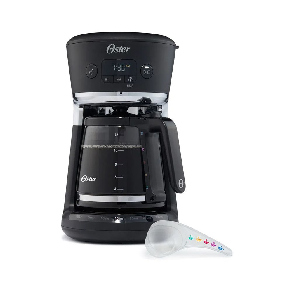 Cafetera Oster BVSTRF100 con sistema de colores 12 tazas