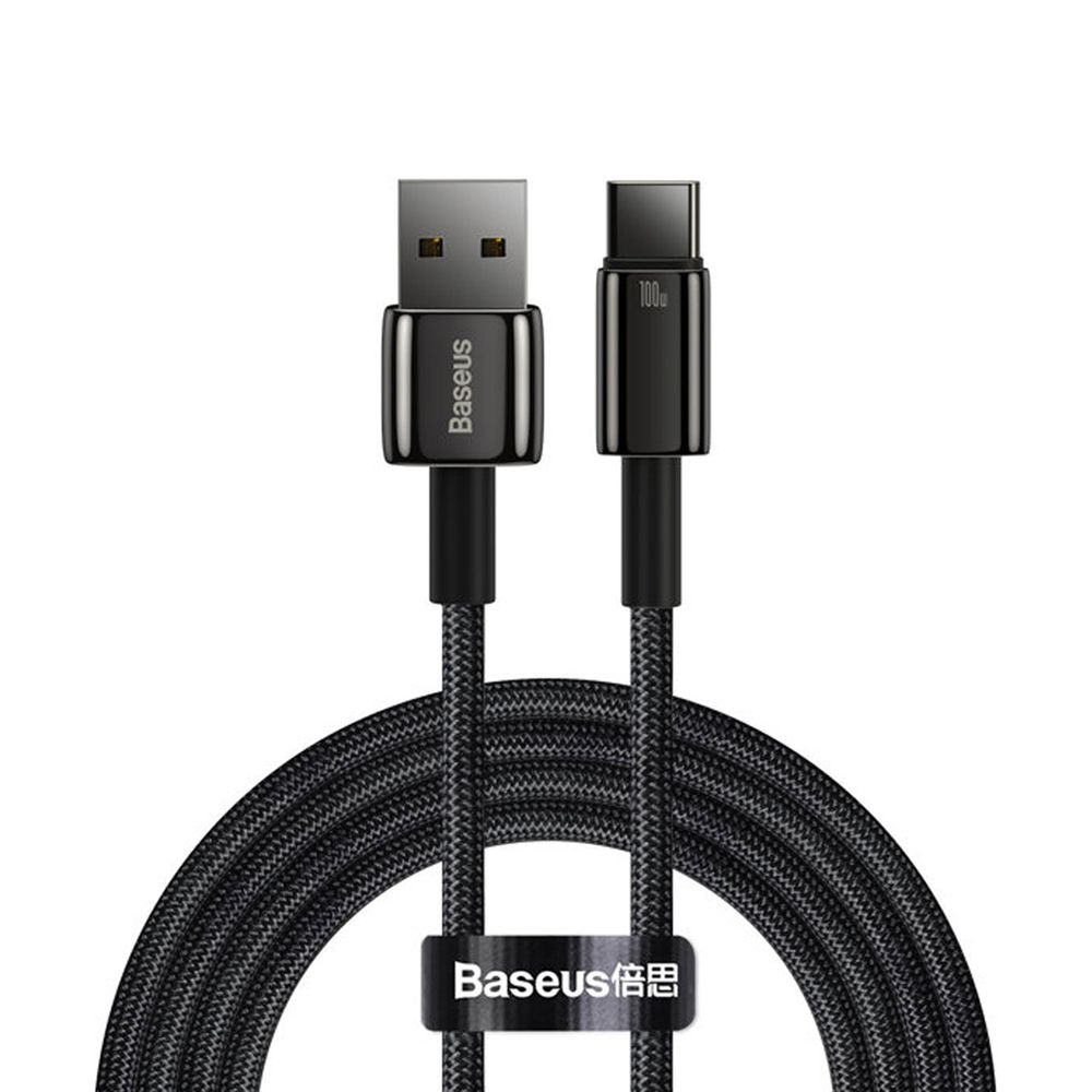 Cable de Datos Baseus CAWJ000101 USB a Tipo C carga rápida 100W 2m